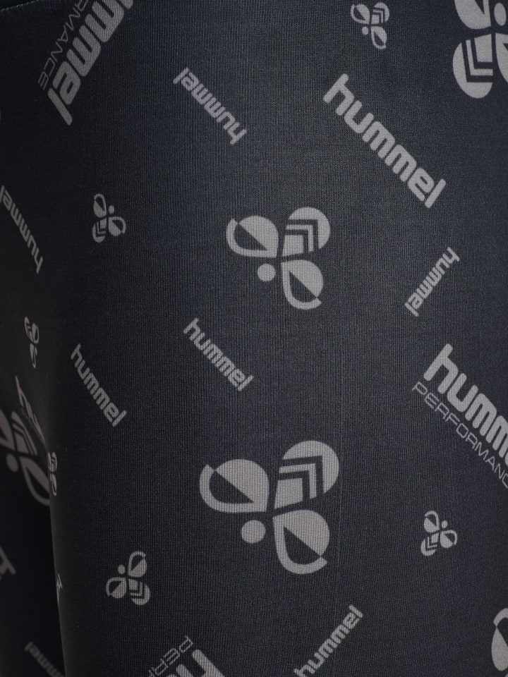 Леггинсы Hummel Hmljr Gym Girls в черном/черном цвете Hummel — фото 3