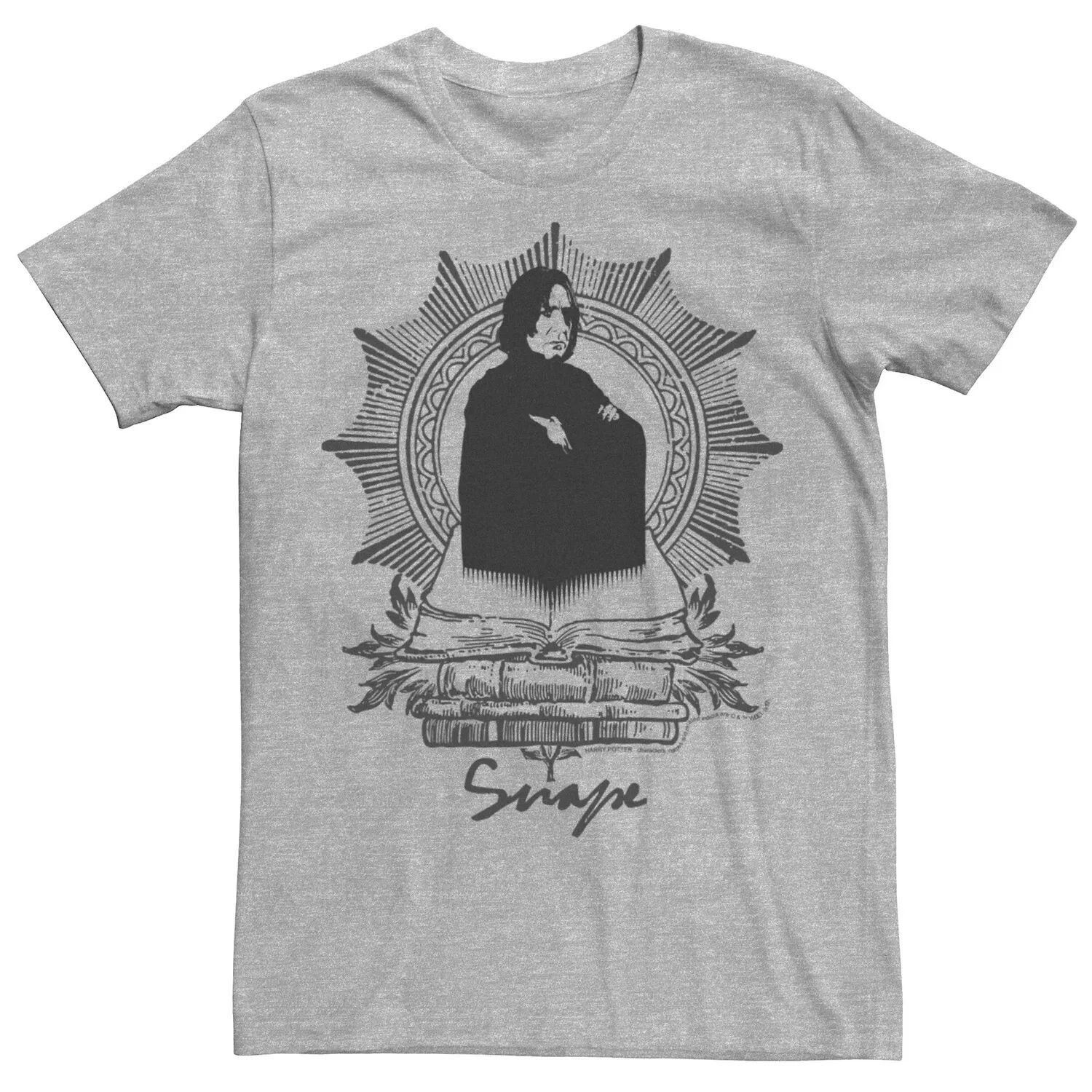 

Мужская футболка с рисунком Snape Books Portrait Harry Potter