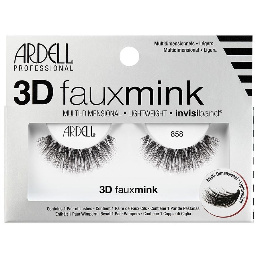 

Искусственные ресницы faux mink 3d 858 Ardell, количество 1 шт.