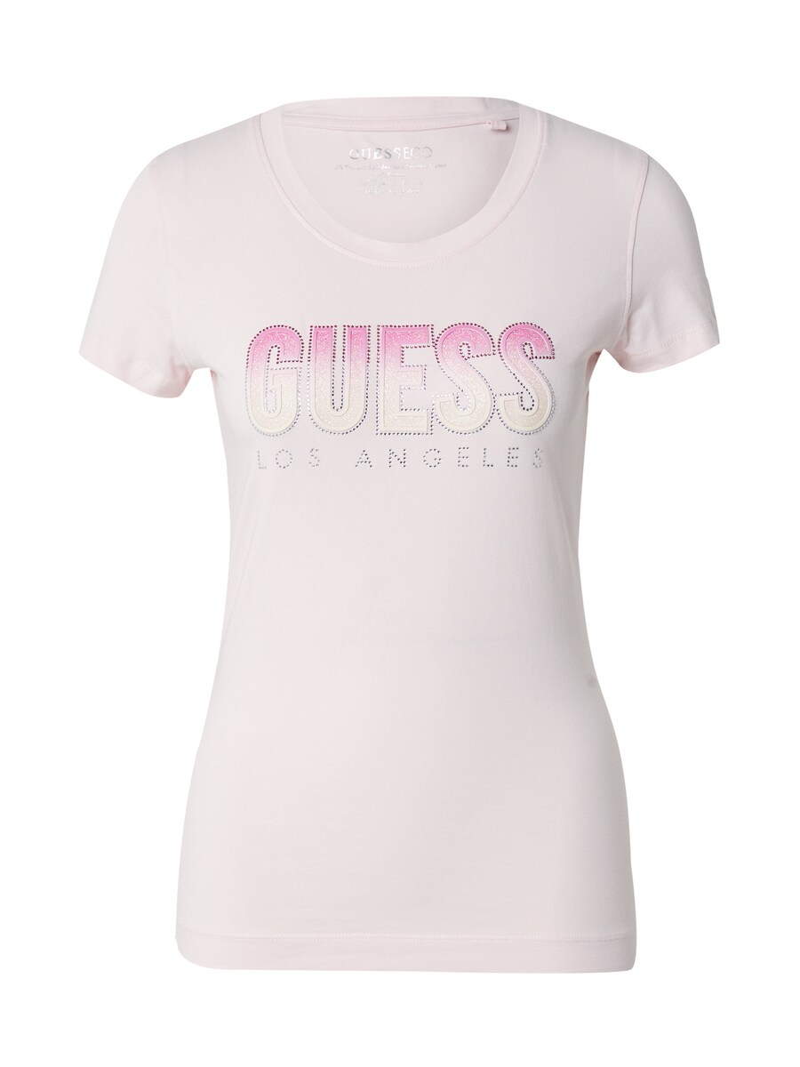 

Рубашка GUESS, цвет Light pink/Dark pink