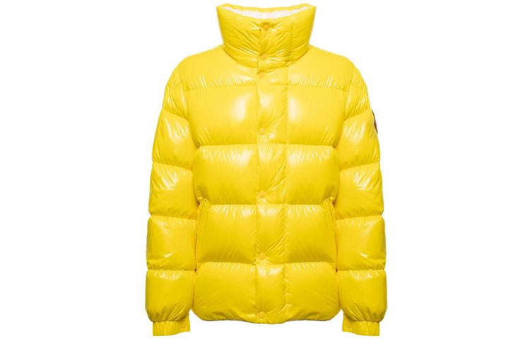 

MONCLER GENIUS Куртка пуховая мужская желтая FW22, Yellow