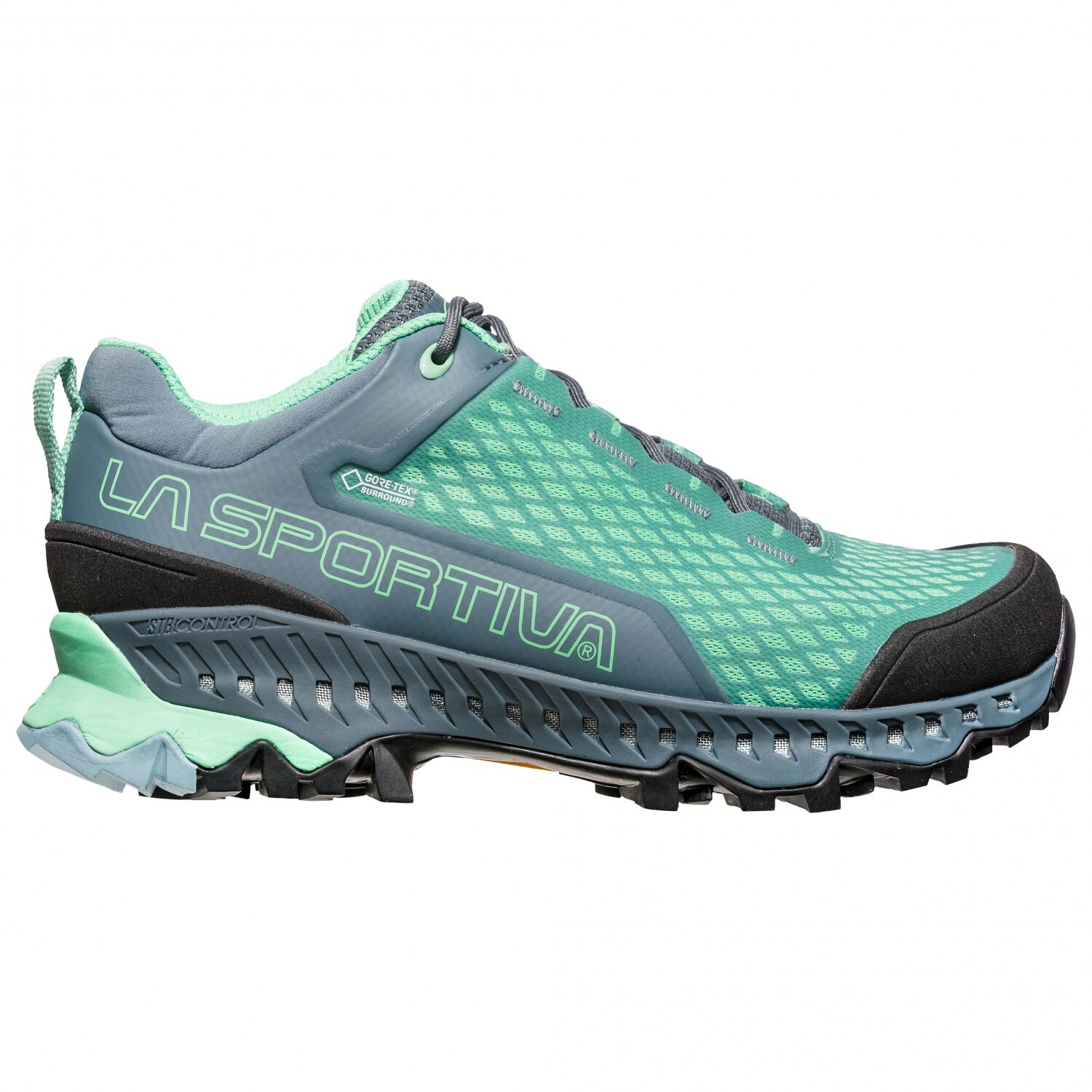 Мультиспортивная обувь La Sportiva Women's Spire GTX, цвет Black/Topaz — фото 4