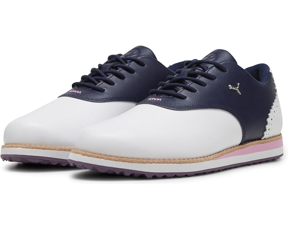 Кроссовки PUMA Golf Avant, цвет Puma White/Deep Navy