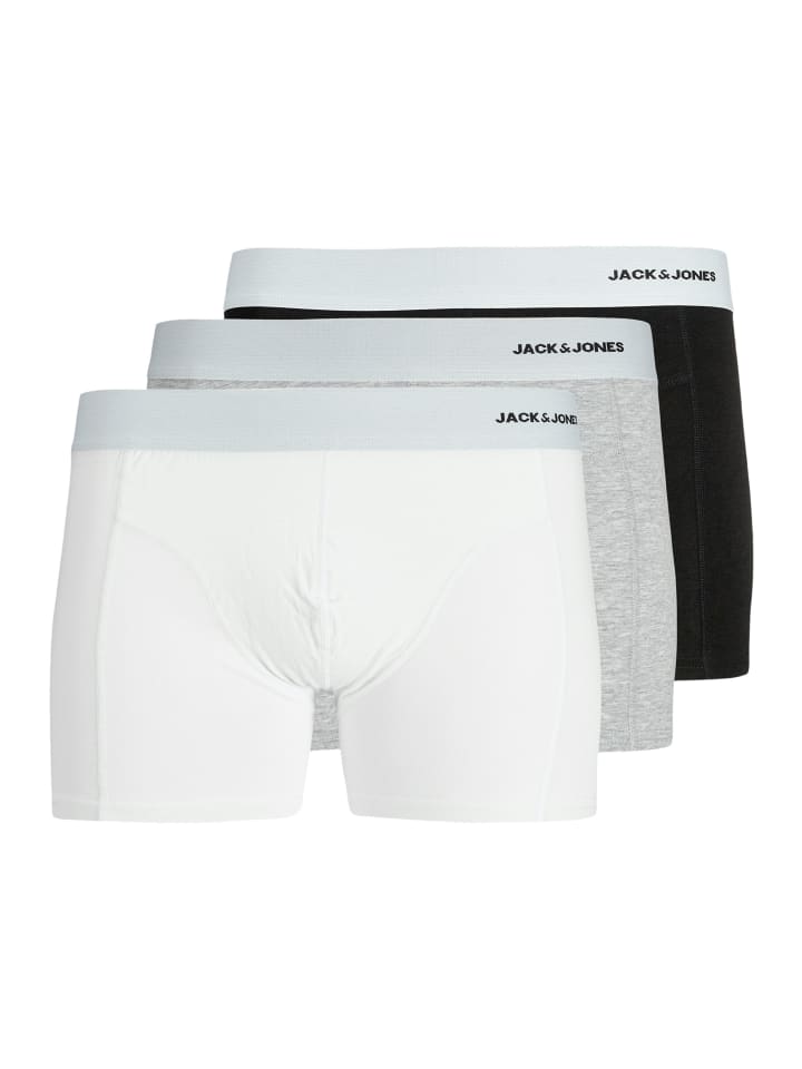 

Трусы Jack & Jones, цвет schwarz/weiß/grau