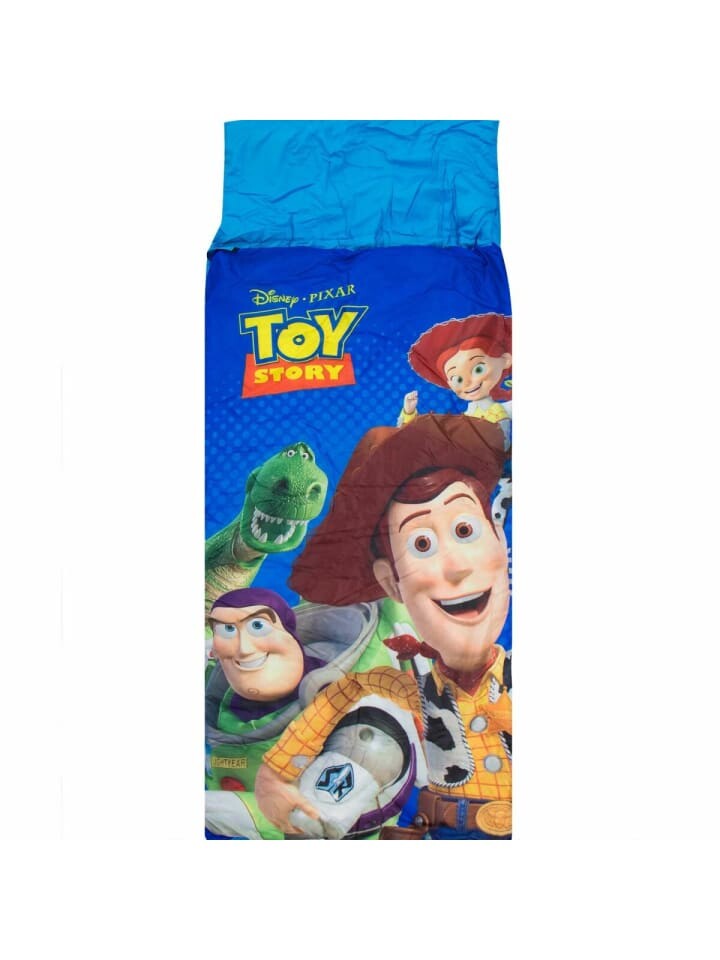 

Пуховое одеяло COFI 1453 Toy Story Schlafsack Kuschelige Schlafrolle 70 x 165 cm Camping und, синий