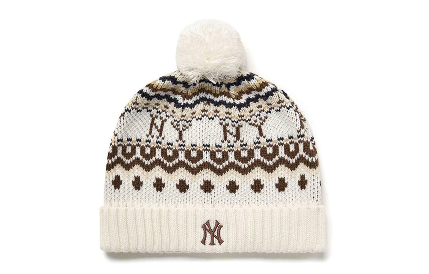 

Нью-Йорк Янкиз хлопковая шапка бини Unisex MLB, Кремовый, Нью-Йорк Янкиз хлопковая шапка бини Unisex MLB