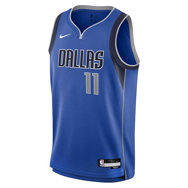 Футболка Youth Kyrie Irving Dallas Mavericks Swingman Icon Edition синяя Nike — фото 3