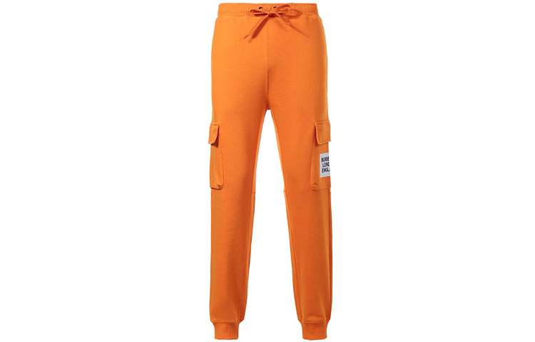 

Трикотажные спортивные штаны мужские Burberry, оранжевый