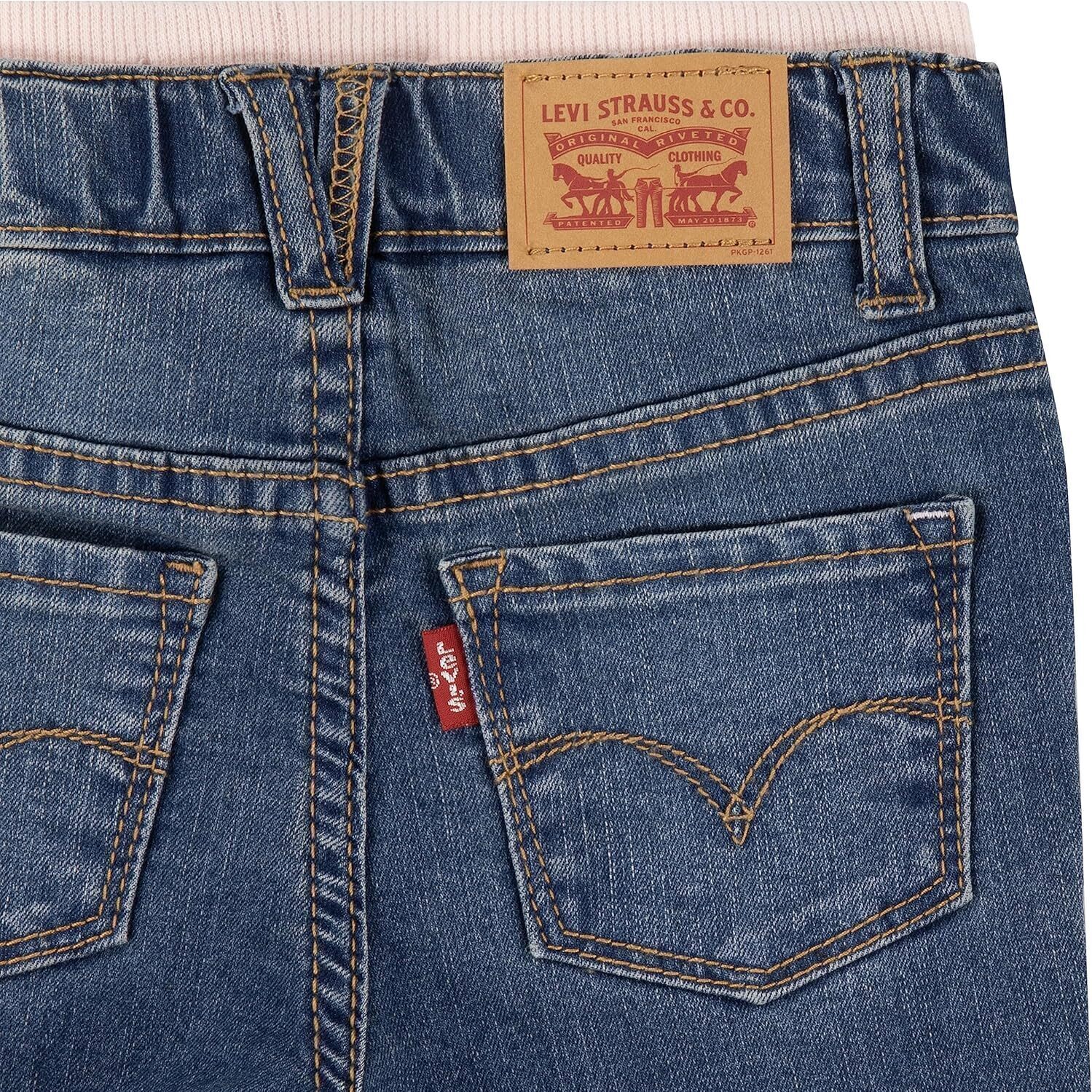Джинсы Levi's Straight Fit для мальчиков и малышей, All The Feels/Skinny — фото 4