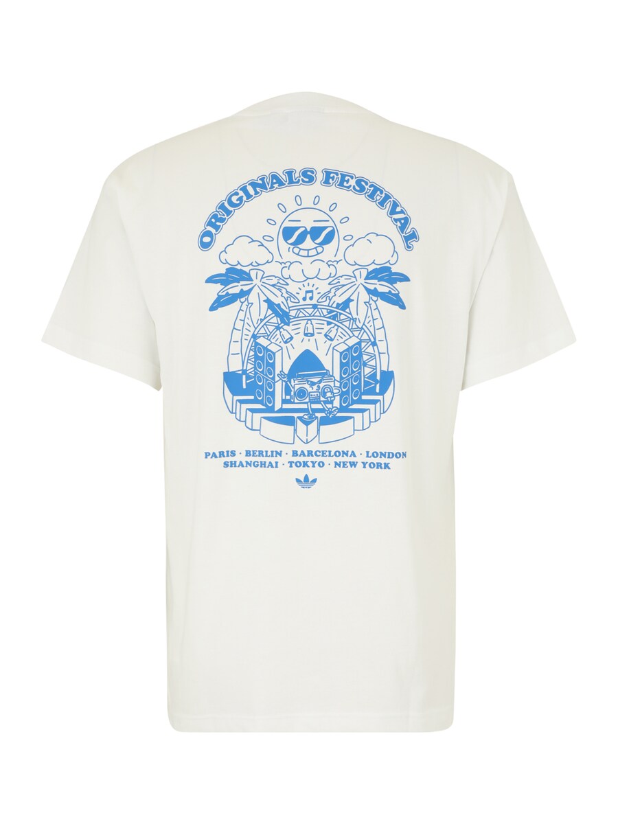 Футболка ADIDAS ORIGINALS Music Fests, White — фото 2