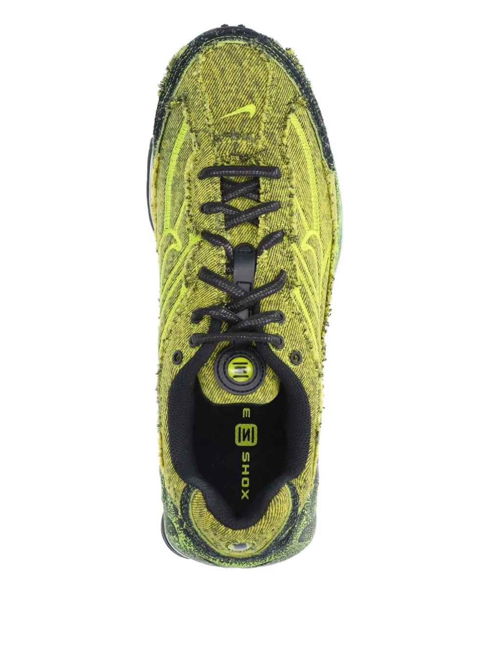 Низкие кроссовки Shox Ride 2 Nike, зеленый — фото 3