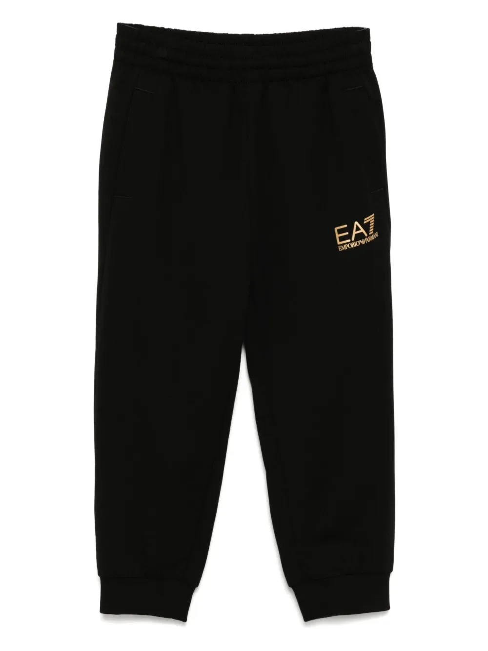 Спортивные брюки с логотипом Ea7 Emporio Armani, черный
