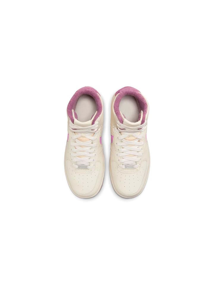 Кроссовки на шнуровке Nike, цвет 100-weiß/lila — фото 3
