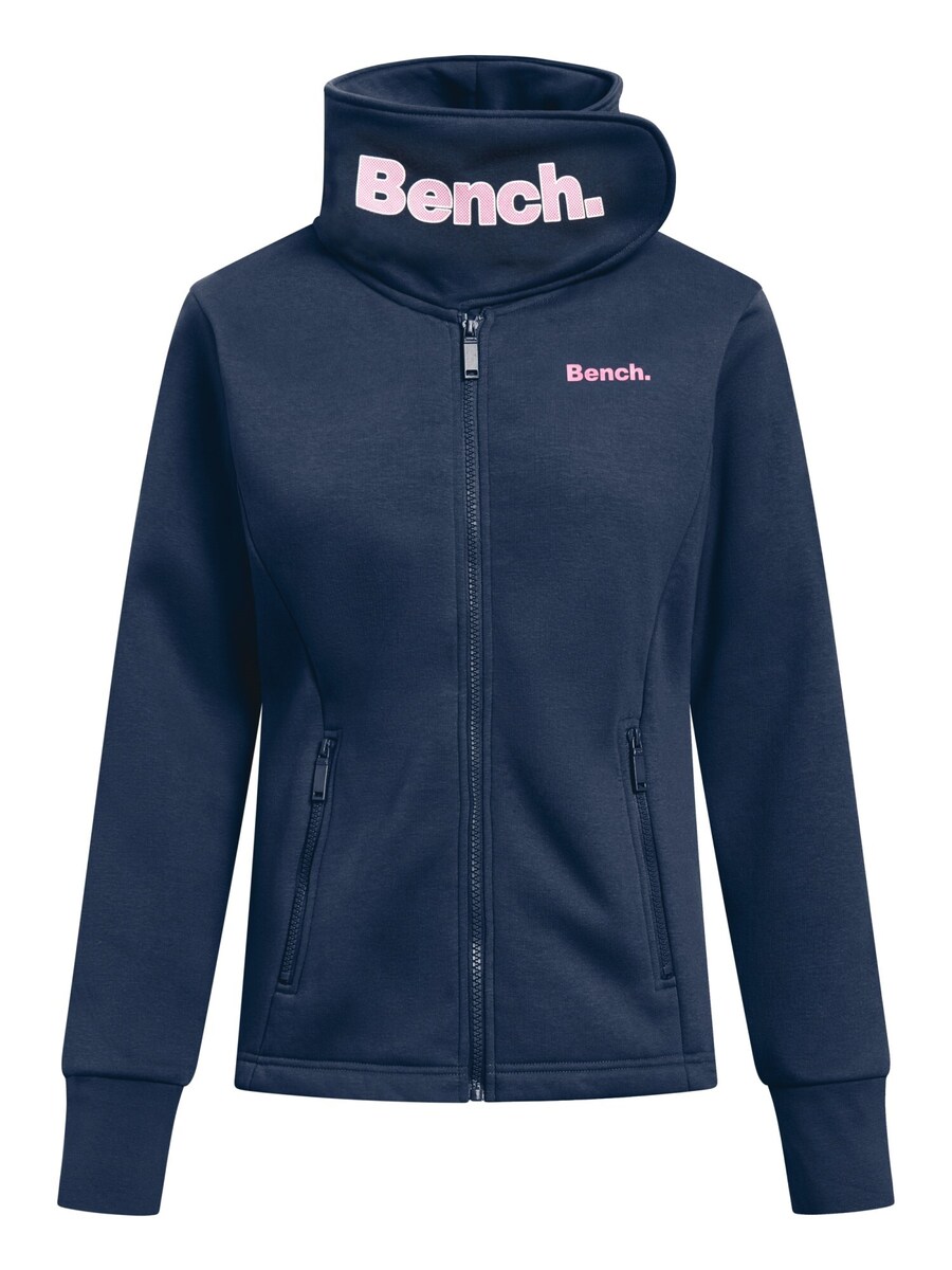 

Толстовка с капюшоном на молнии BENCH Zip-Up Hoodie Haylo, темно-синий