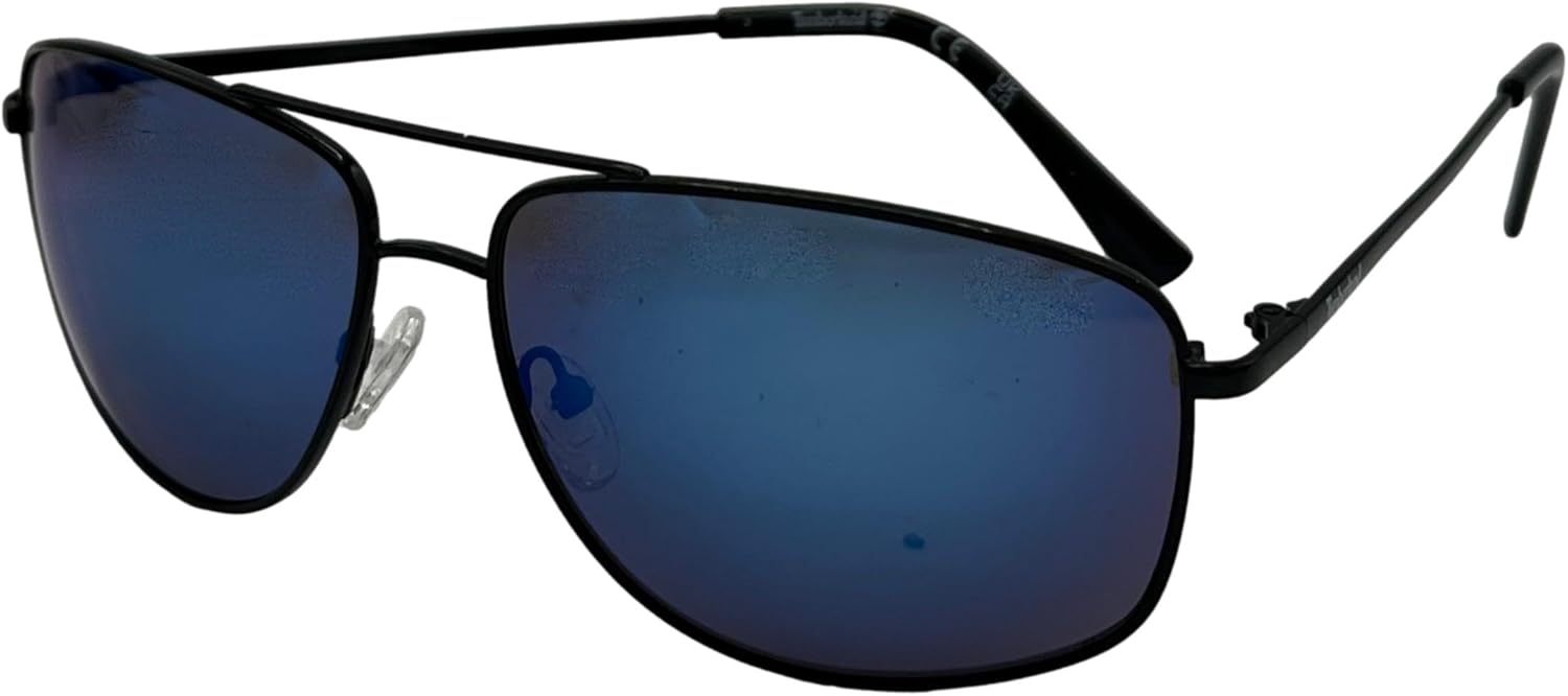 

Timberland солнцезащитные очки мужские Black Metal Rectangle, Smoke Lens TB7288 1C
