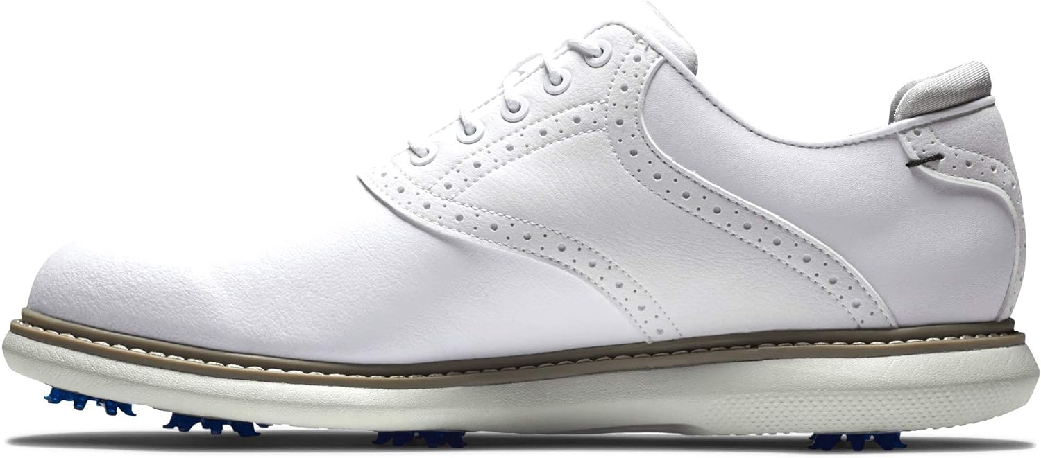 Мужские гольф-туфли FootJoy Traditions, белый — фото 3