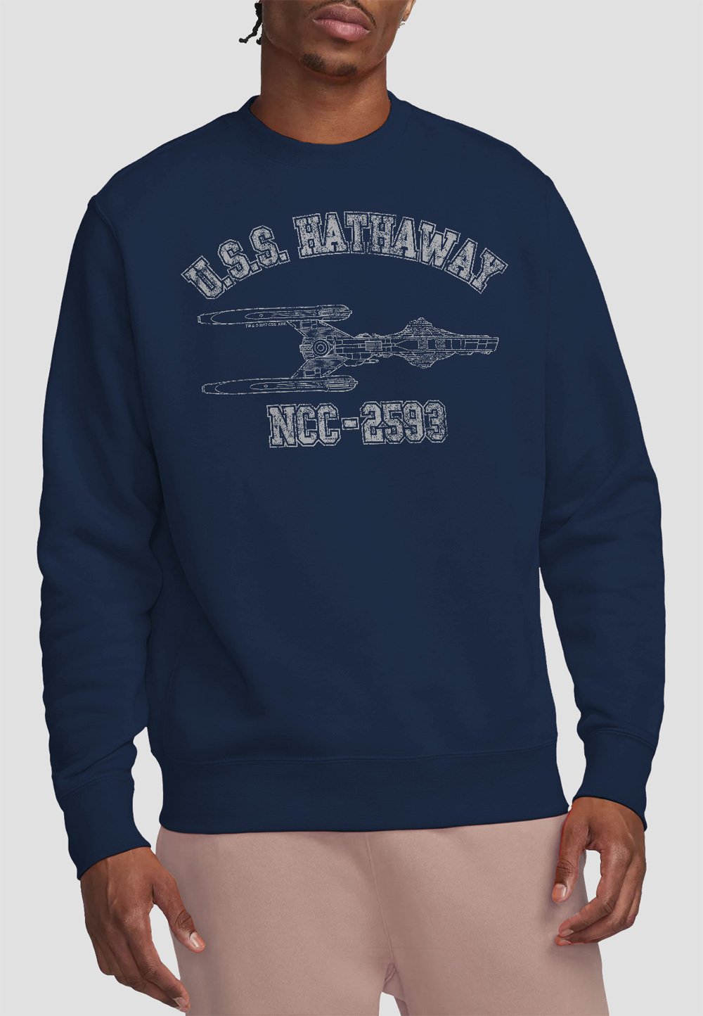 

Толстовка STAR TREK HATHAWAY Cotton Soul, темно-синий