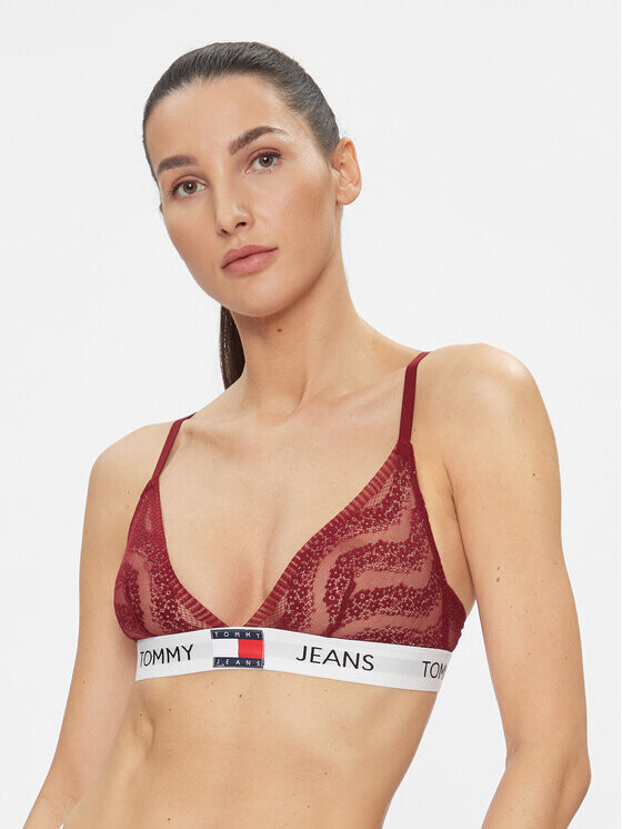 

Бюстгальтер без косточек Tommy Jeans, красный