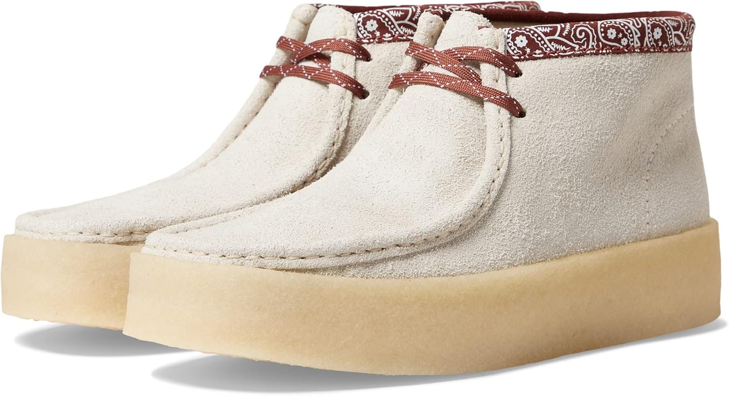 

Мужские ботинки Clarks Wallabee Cup, белый