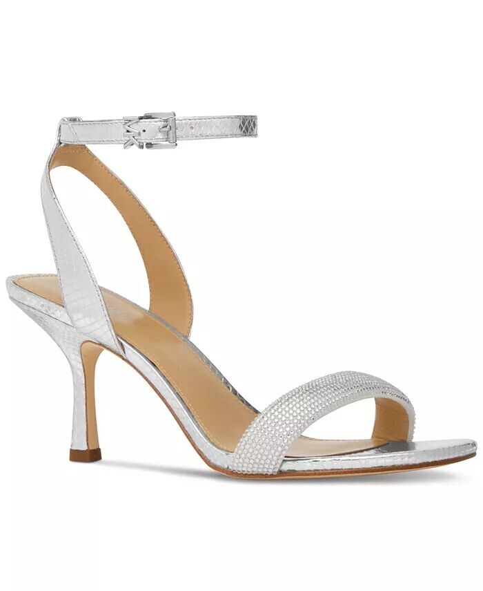 

Женские классические сандалии Carrie с украшением Michael Kors, серебро