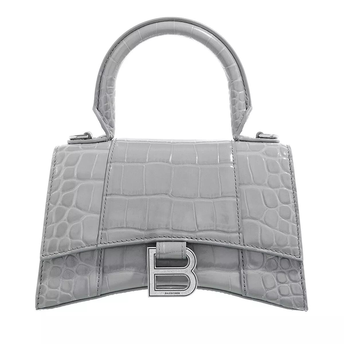 

Сумка через плечо размера «песочные часы» с верхней ручкой Balenciaga, серый