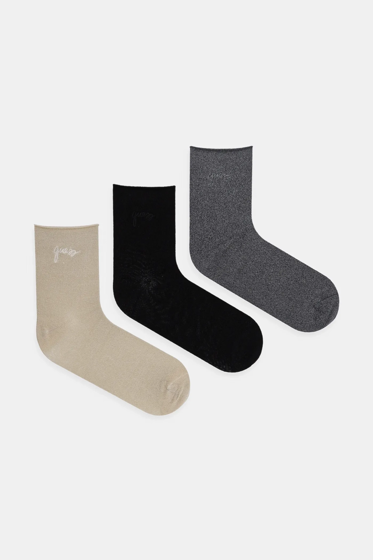 

3 упаковки носков Guess, мультиколор