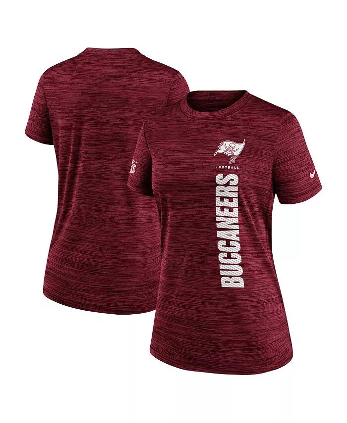 

Женская красная футболка Tampa Bay Buccaneers Velocity Performance Nike