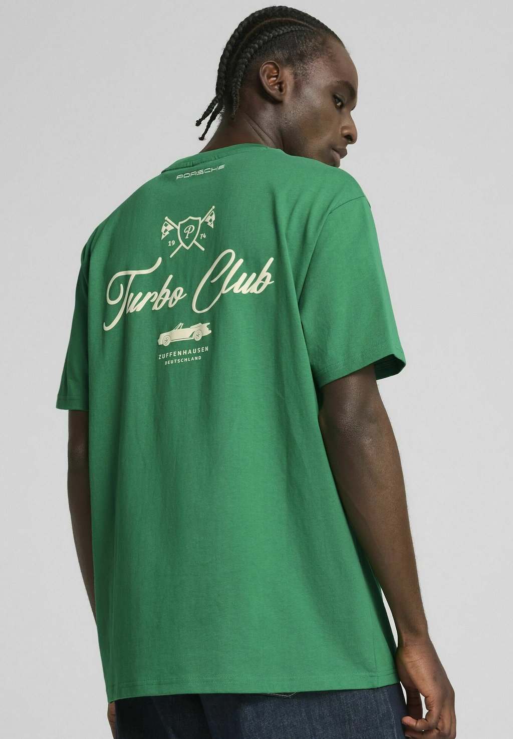 

Футболка с принтом PORSCHE LEGACY LIFESTYLE GRAPHIC Puma, зеленый