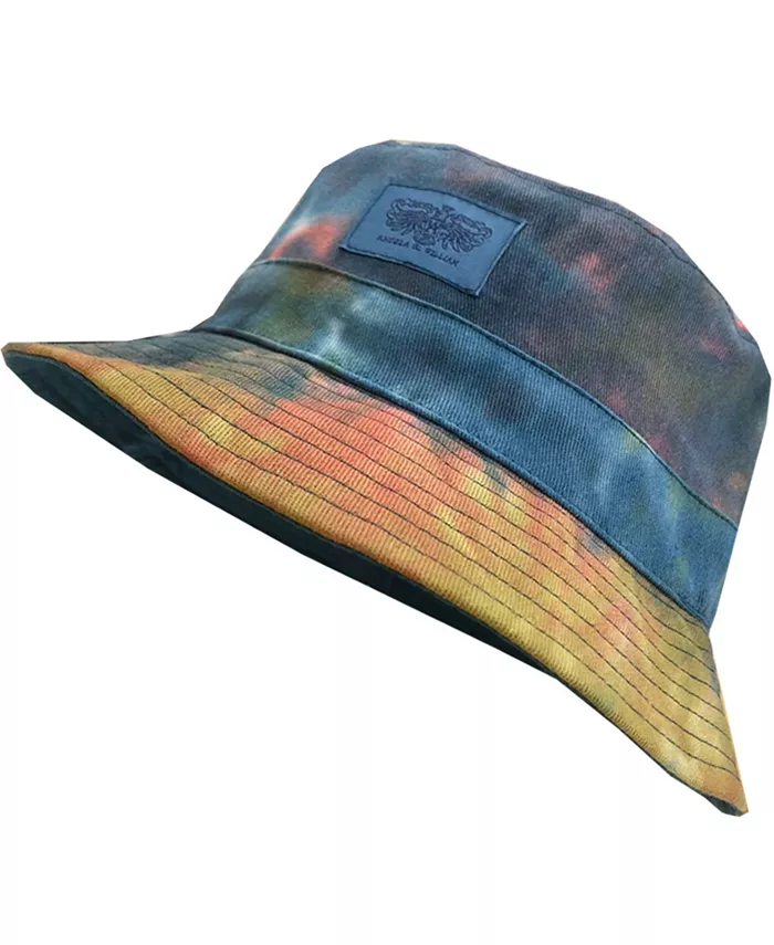 

Унисекс реверсивная бейсболка Tie Dye с двусторонним ношением Angela & William, мультиколор