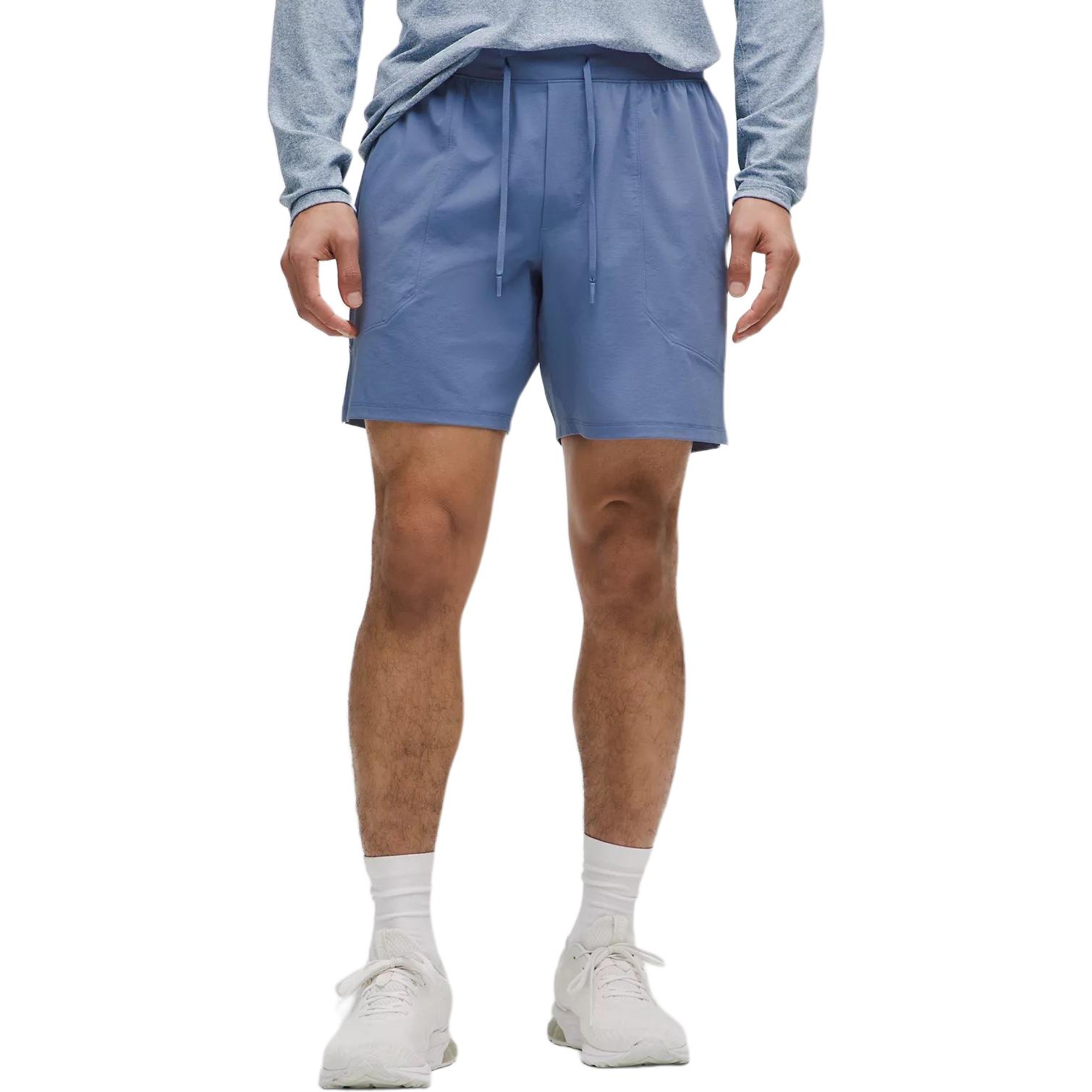 

Шорты спортивные мужские license to train collection ss25 7' Lululemon, синий/синий