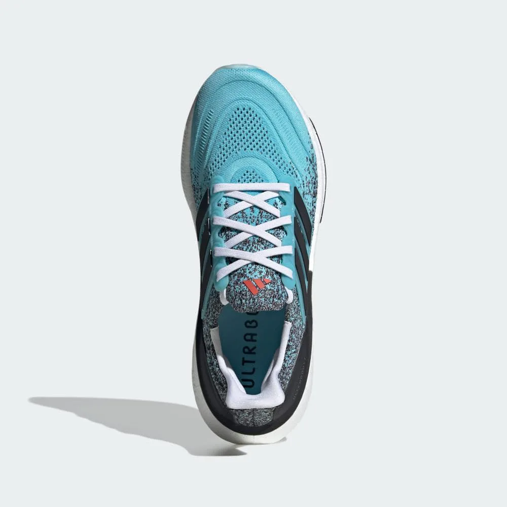Мужские кроссовки Adidas Ultraboost Light Legacy, черный/ярко-красный — фото 4