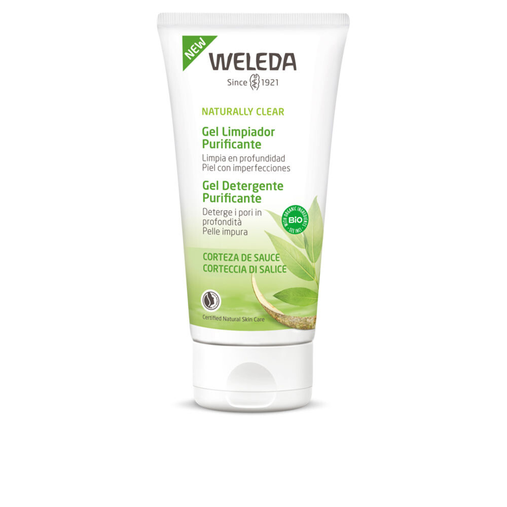 

Очищающий гель для лица Naturally clear gel limpiador purificante Weleda, 100 мл
