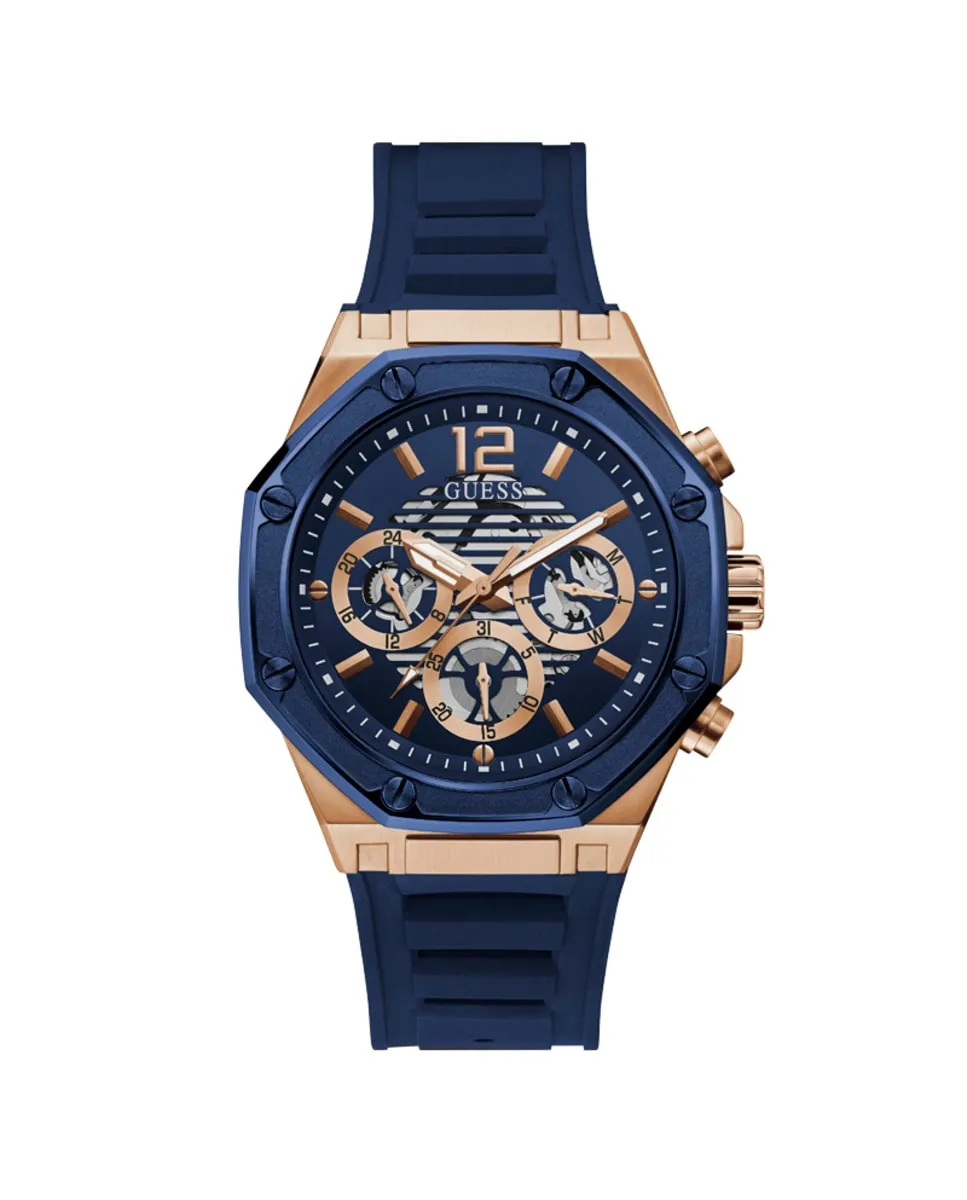 

Мужские часы Momentum GW0263G2 с силиконовым и синим ремешком Guess, синий