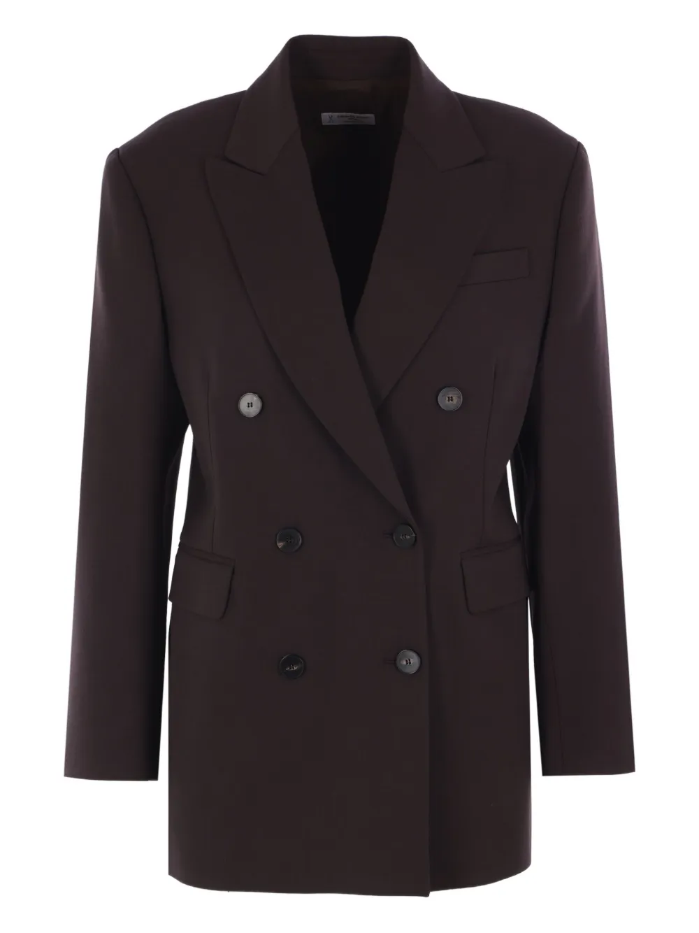 

Двубортный пиджак Alberto Biani, коричневый
