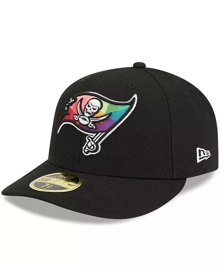 

Мужская черная кепка Tampa Bay Buccaneers 2023 NFL Crucial Catch Low Profile 59FIFTY New Era, черный