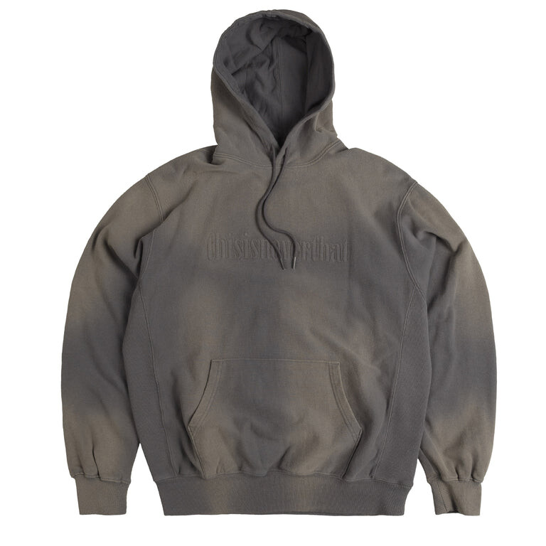 

Толстовка Thisisneverthat Faded Embroidery Hoodie thisisneverthat, серый