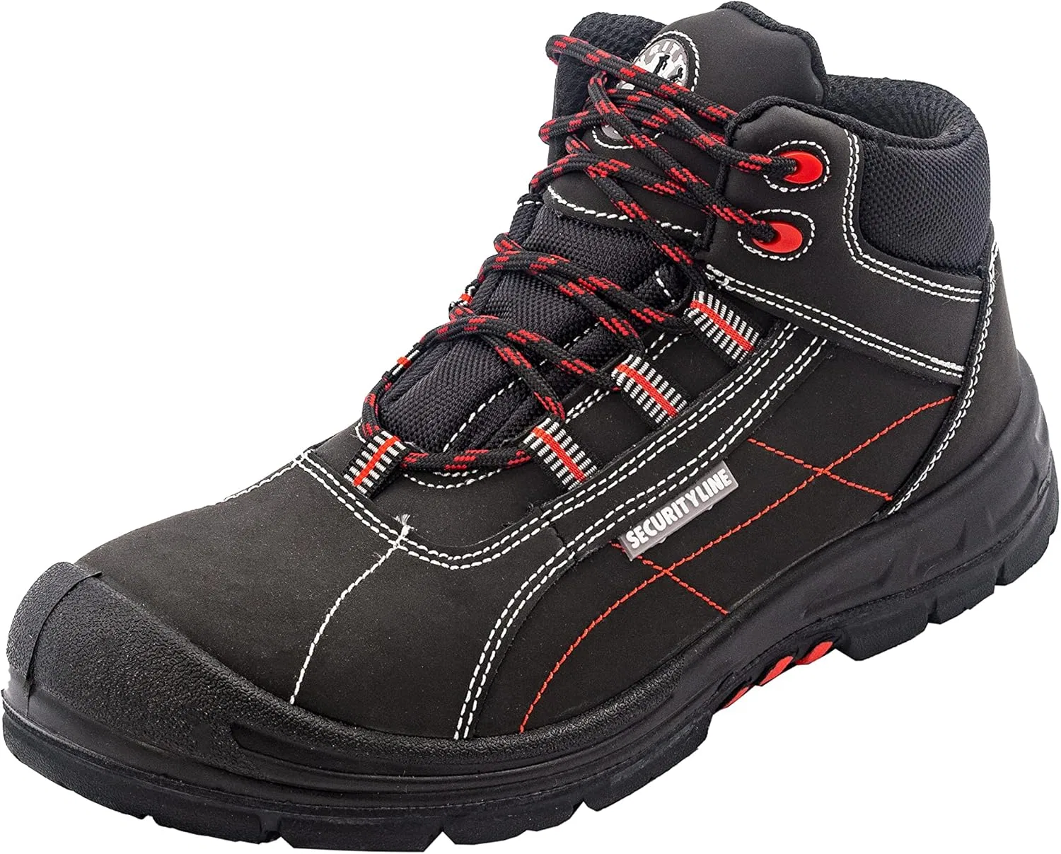 Мужская противопожарная обувь Security Line Buteo S3 Ci SRC, Black