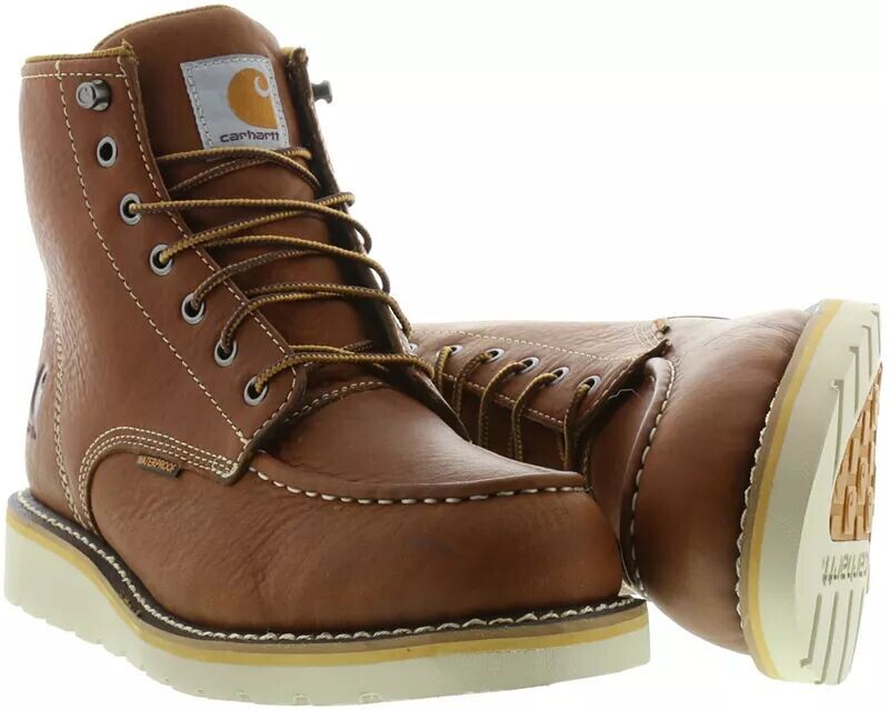 Мужские рабочие ботинки Carhartt 6 дюймов на танкетке Moc — фото 4
