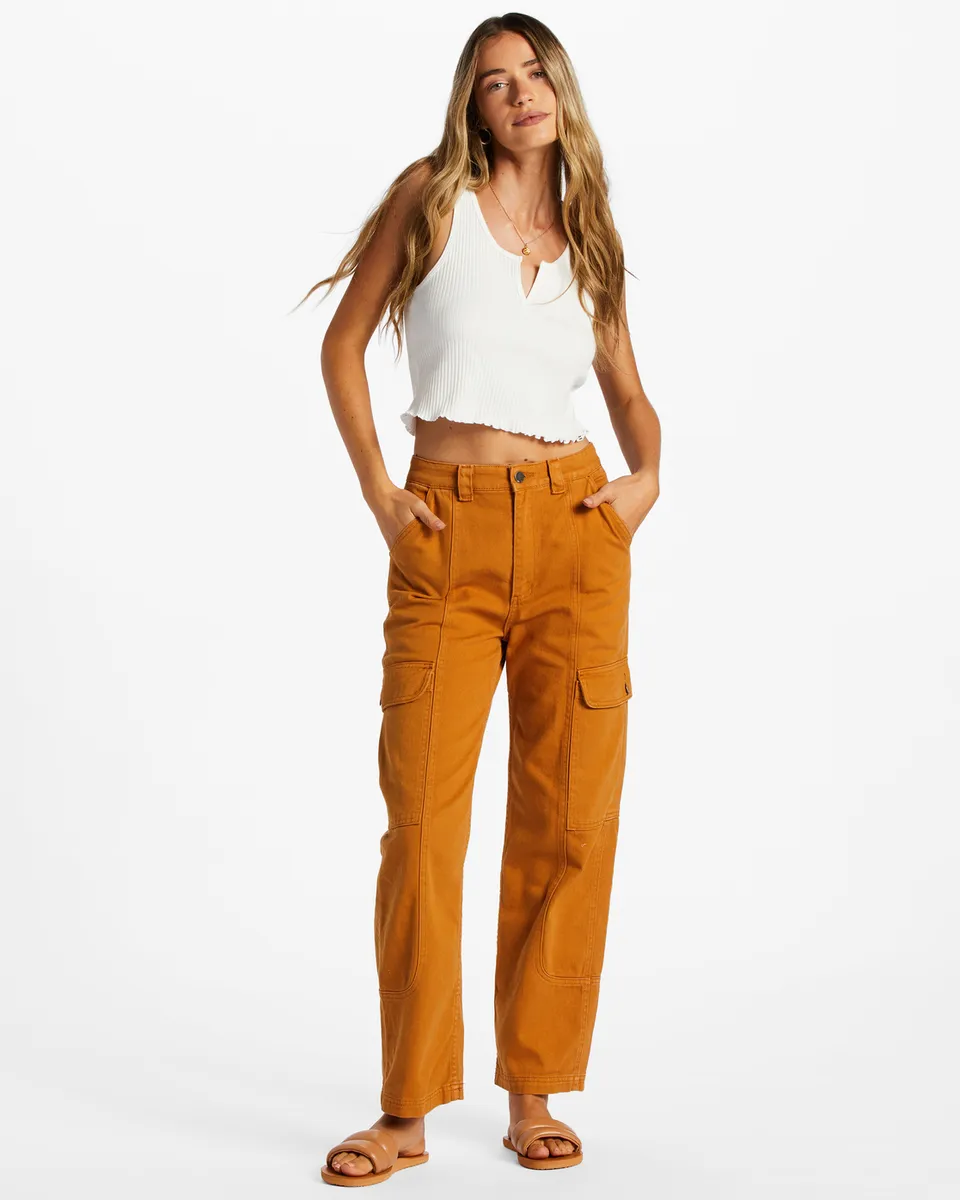 

Прямые джинсы Billabong "Wall To Wall", цвет Cider