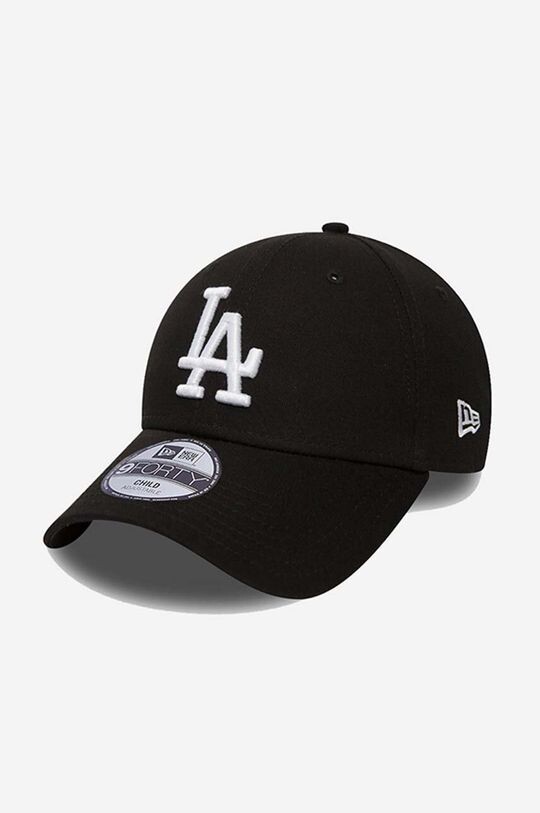 

Детская хлопковая шапка с козырьком New Era, черный