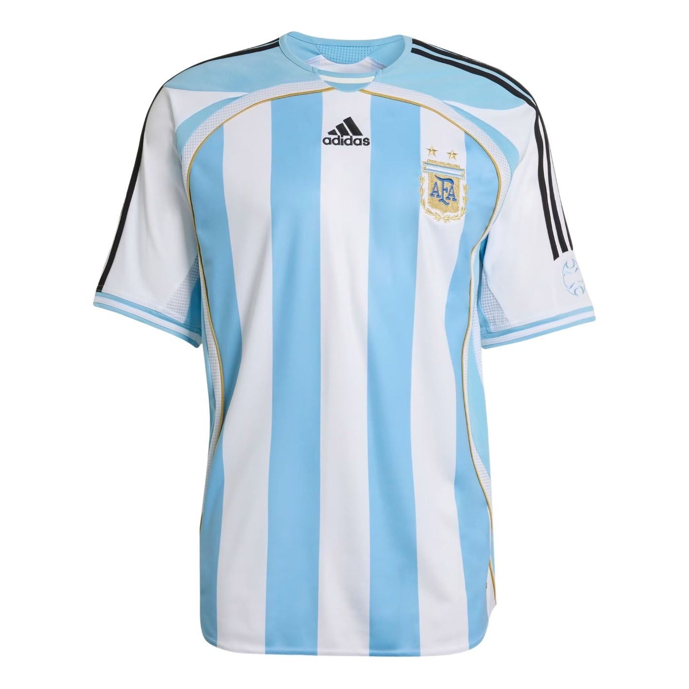 

Домашняя футболка сборной Аргентины Adidas 2006 года, белая