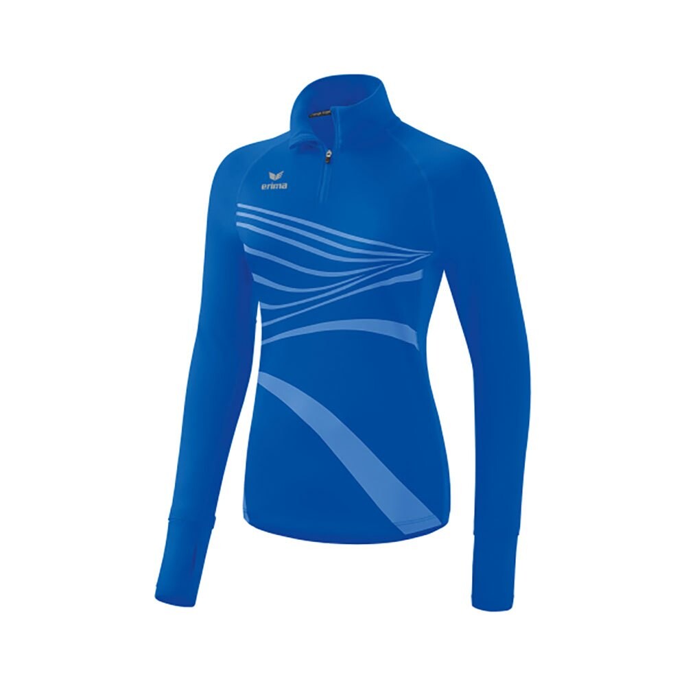 

Футболка с длинным рукавом Erima Racing Half Zip, синий