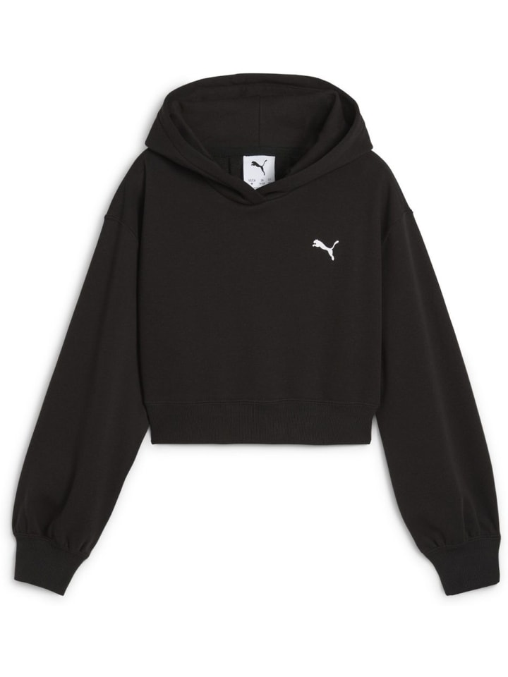 

Puma Худи "WARDROBE ESS Short Length Hoodie TR G" черного цвета