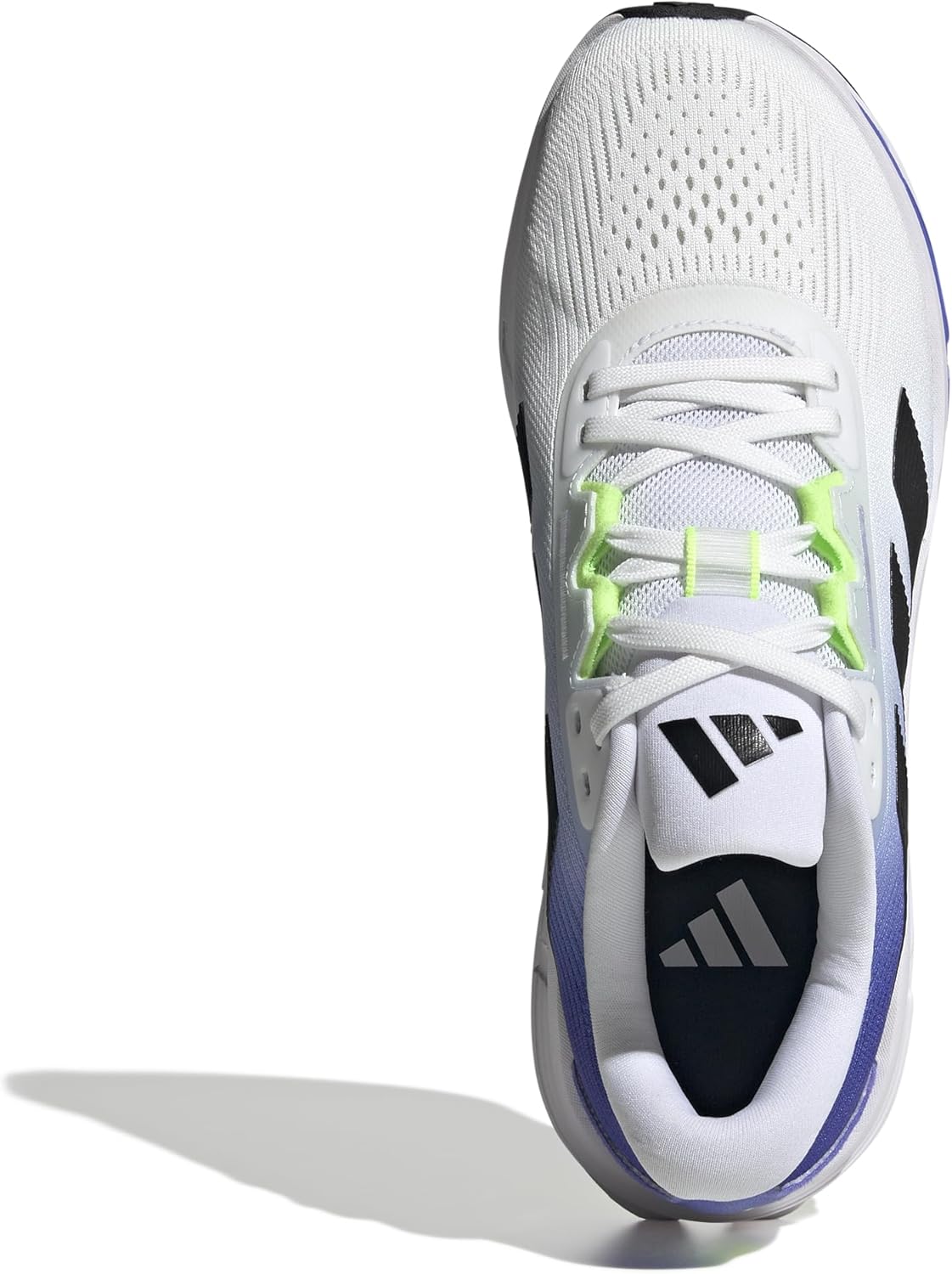Мужские кроссовки Adidas Questar 3 для бега, белый/черный/синий — фото 2