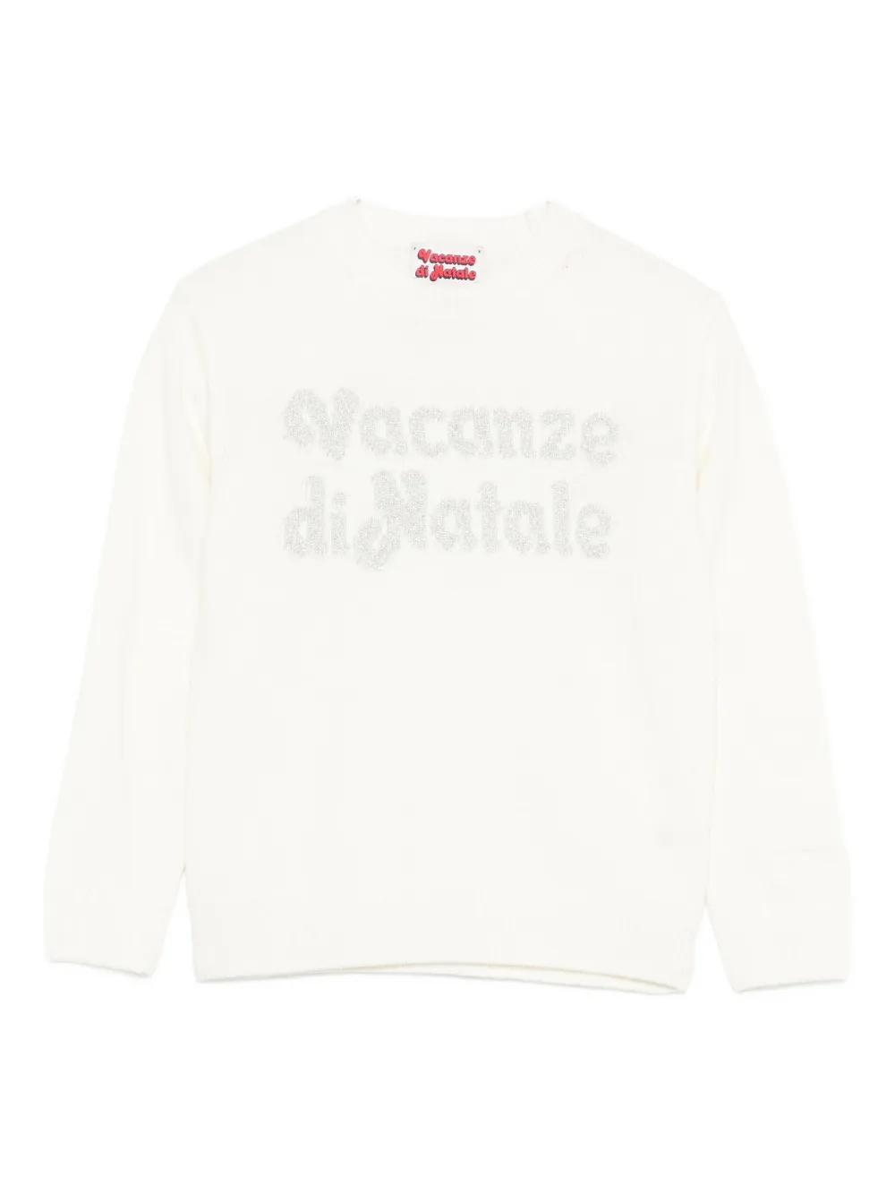 

Джемпер с круглым вырезом Mc2 Saint Barth Kids, белый