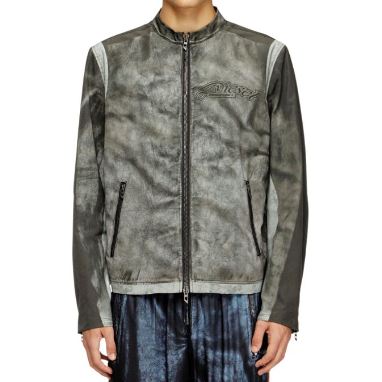 DIESEL Куртка мужская Gray Moderate — фото 4
