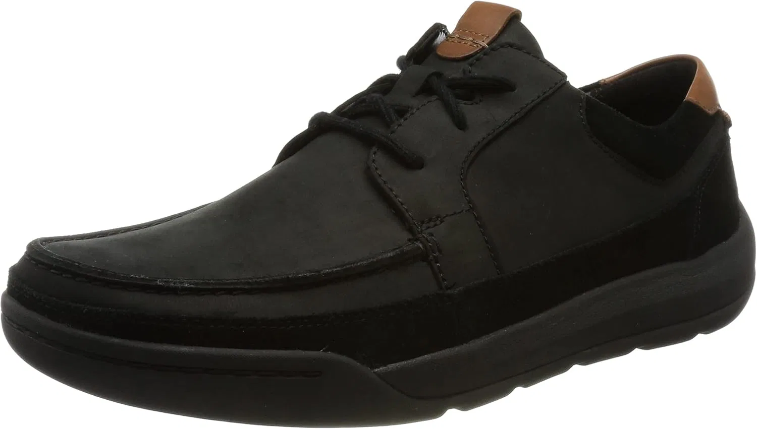 Мужские оксфордские туфли Clarks Ashcombe Craft, Black (Black Leather)