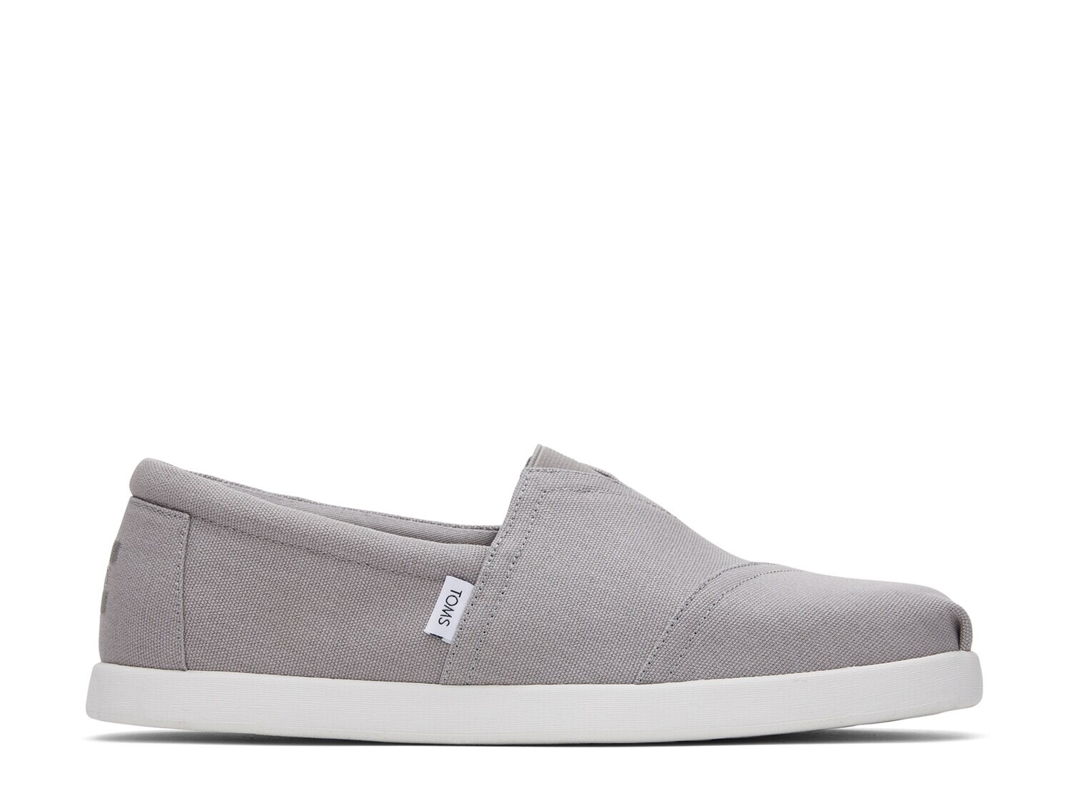Слипоны мужские Toms Alpargata Espadrille с эластичной вставкой, серый — фото 4
