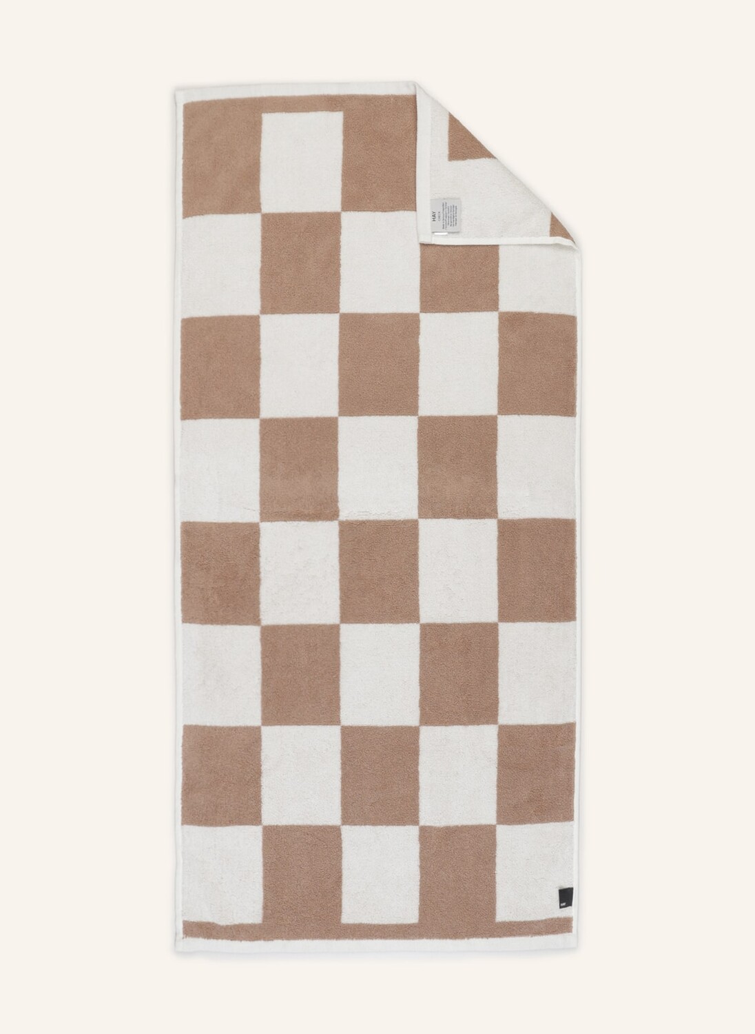 

Полотенце для рук Hay CHECK, 50x100 см, цвет braun/creme