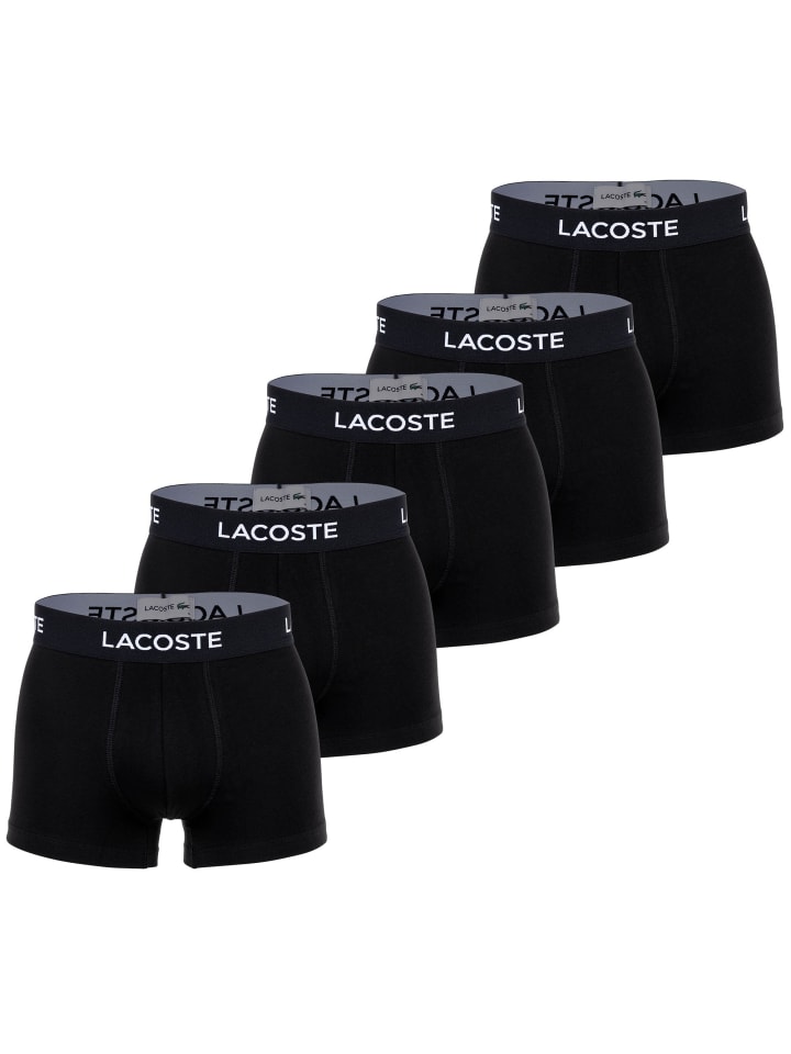 

Боксерские трусы Lacoste, черный